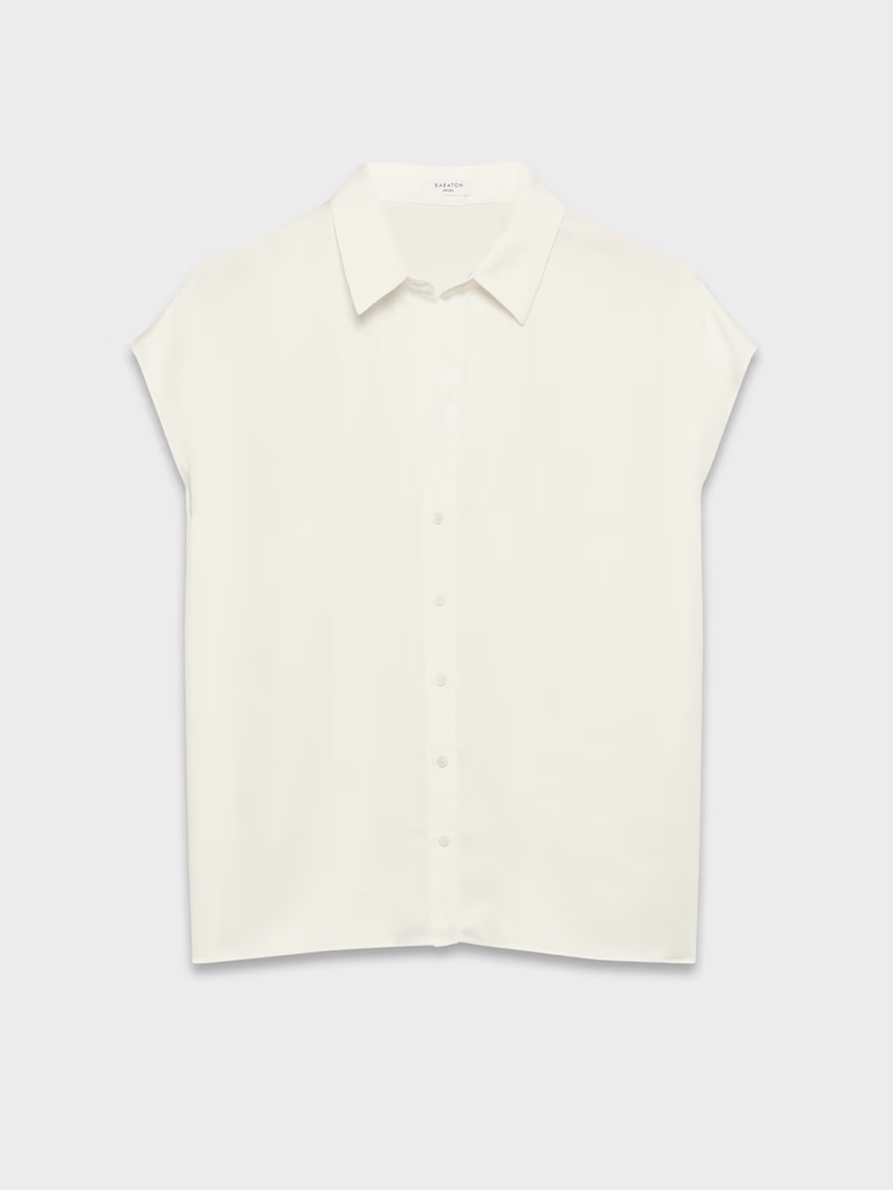 Aritzia Parkway Satin Shirt Size XS